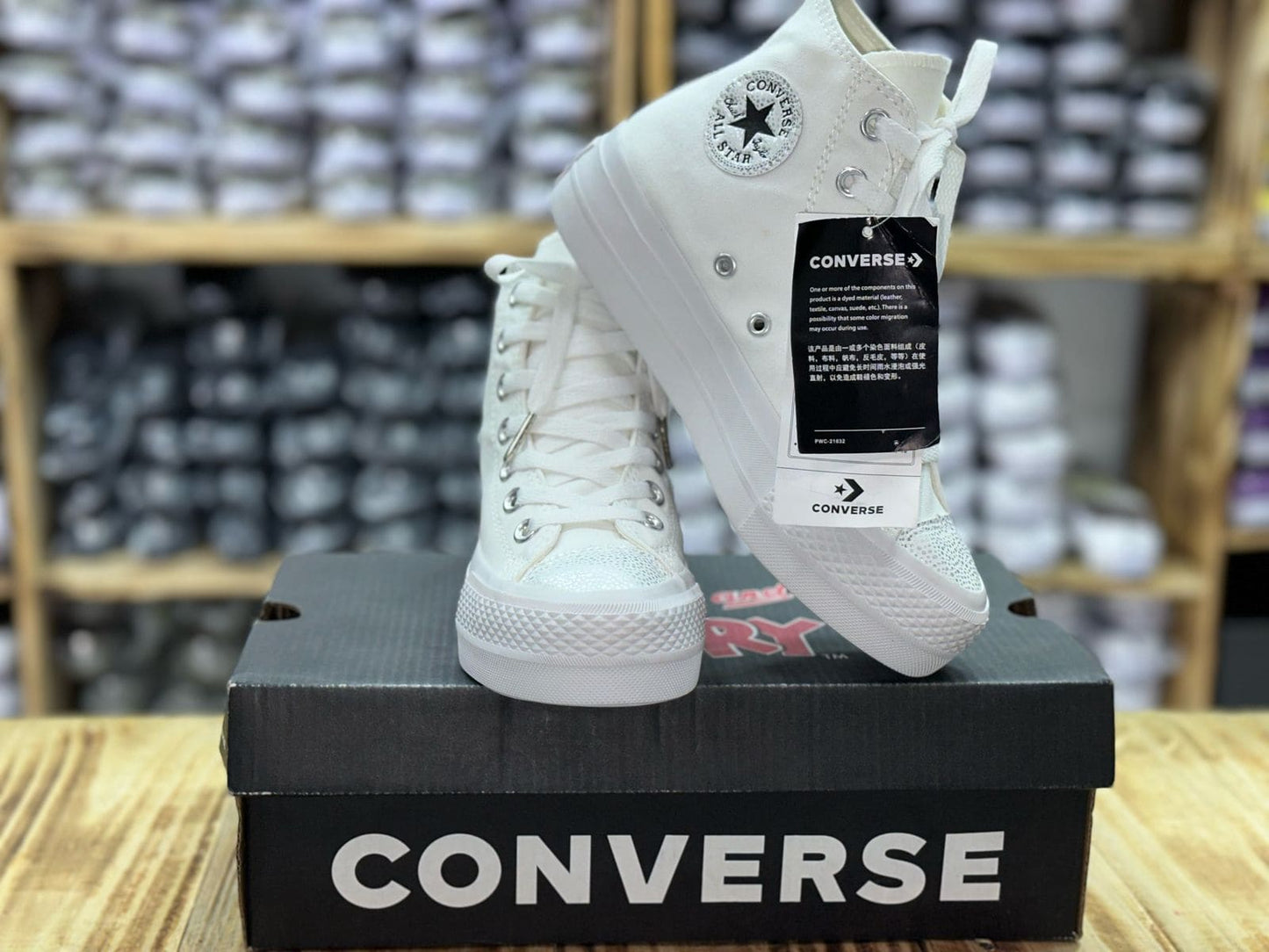 CONVERSE PUNTA PLATEADA/DORADA