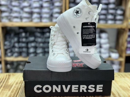 CONVERSE PUNTA PLATEADA/DORADA